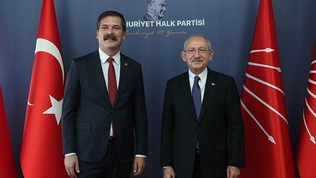Kılıçdaroğlu, TİP Genel Başkanı Erkan Baş ile görüştü
