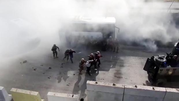 Erzincan'da midibüste rehine kurtarma tatbikatı