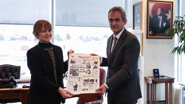 Bakan Özer, yeni nesil gazetecileri yetiştirecek medya lisesi çalışmalarını yerinde inceledi