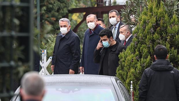 Cumhurbaşkanı Erdoğan, cuma namazını Hz. Ali Camisi'nde kıldı