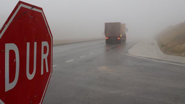 Hatay'da yoğun sis
