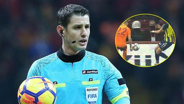 Galatasaray-Fenerbahçe derbisinde penaltı tartışması!
