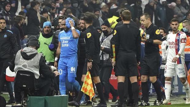 Ligue 1'de durdurulan Olimpik Lyon-Olimpik Marsilya maçı oynanmayacak