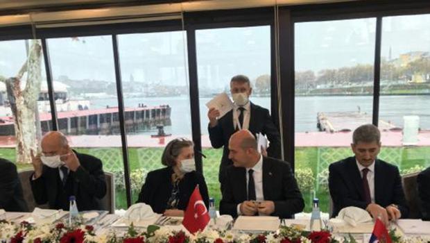 Bakan Soylu, Sırbistan İçişleri Bakanıyla görüştü