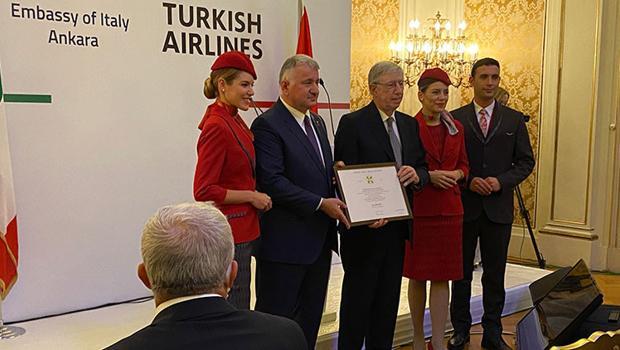 THY Genel Müdürü Bilal Ekşi’ye 'İtalya'nın Yıldız Nişanı Şövalyesi'