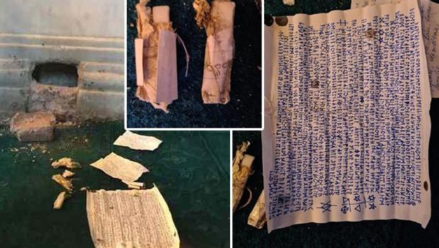 Ayasofya'da taşların arasından çıktı! Soruşturma başlatıldı