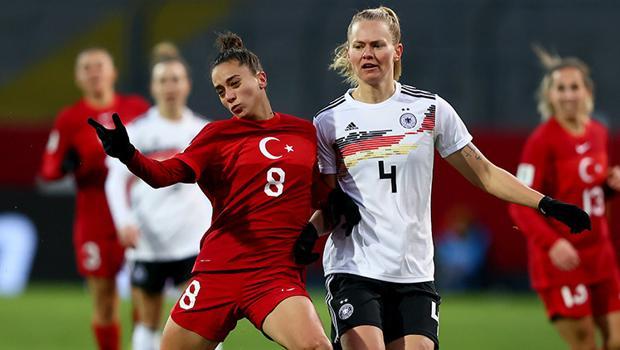 Kadın A Milli Futbol Takımı, Almanya’ya farklı mağlup oldu
