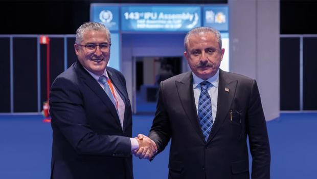 TBMM Başkanı Şentop, Parlatino Başkanı Soto ile görüştü