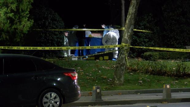 Üsküdar'da parkta silahla vurulmuş erkek cesedi bulundu