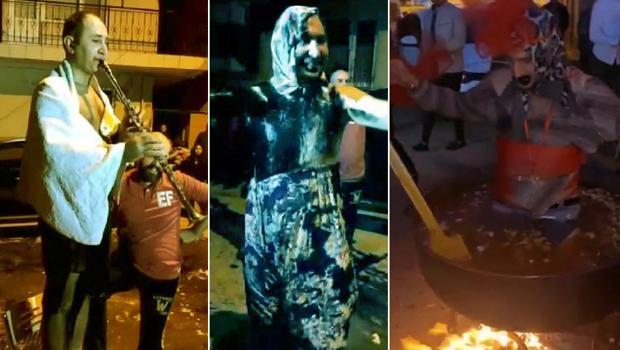 Görenler şaşkına döndü! Biri traktör çekti, diğeri kazanda kaynatıldı