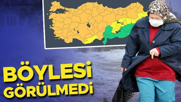 Son dakika... Meteoroloji'den 67 kente sarı ve turuncu uyarı! Sıcaklık azalıyor... Uzun zamandır böylesi görülmedi