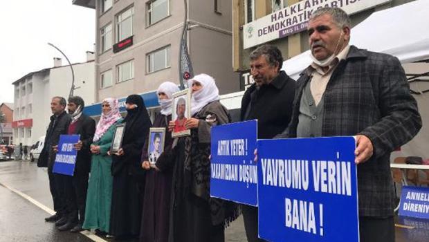 Muş'ta nöbet tutan aile sayısı 21'e çıktı