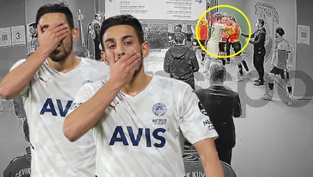 Son Dakika: Göztepe - Fenerbahçe maçında İrfan Can Kahveci ile Atakan Çankaya arasında yaşananlar! Görüntüler ortaya çıktı