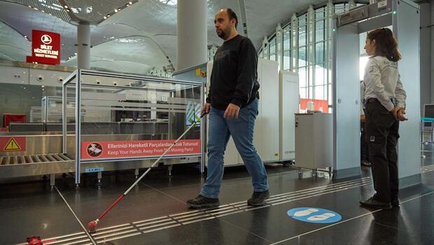 İstanbul Havalimanı’nda engelli yolcuların seyahatleri daha kolay hale geldi