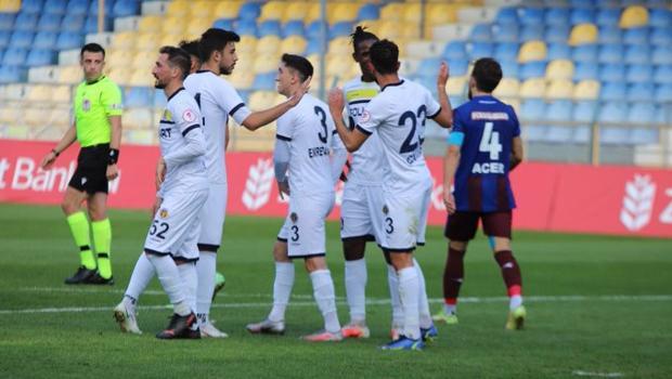 Menemenspor, Hekimoğlu Trabzon'u kolay geçti