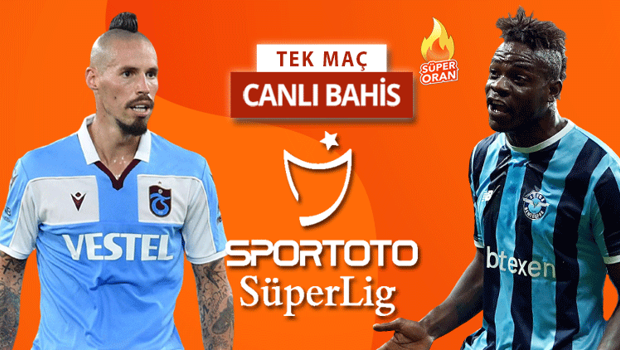 Trabzonspor'da flaş Bakasetas gelişmesi! Adana Demirspor maçına iddaa oynayanların %53'ü...