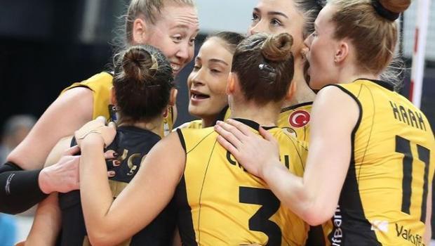 VakıfBank, Aydın Büyükşehir Belediyespor'u rahat geçti