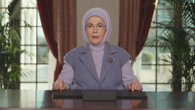 Emine Erdoğan, 12. Boğaziçi Zirvesi'ne video mesaj gönderdi