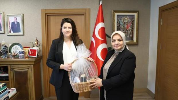 AK Parti'li Keşir'den, MHP'li Yılık'a ziyaret