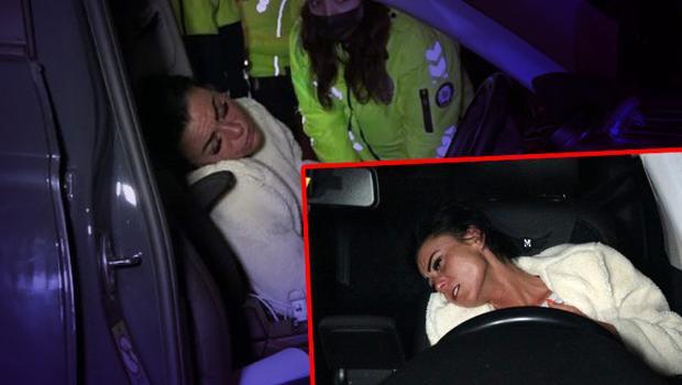 Alkollü sürücü polislere zor anlar yaşattı