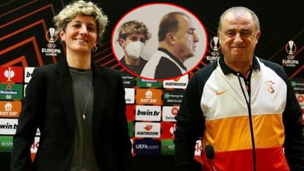 Lazio-Galatasaray maçına damga vuran tercüman Nazlı Birgen'den duygusal paylaşım! 'Fanatik Beşiktaşlı olarak...'