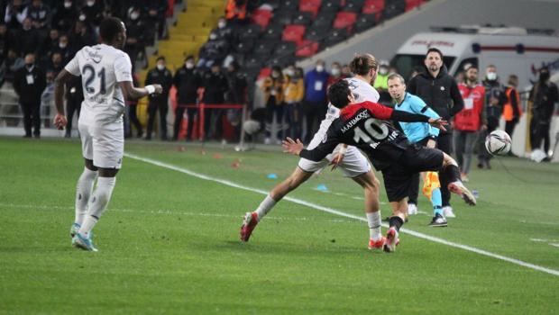 Gaziantep FK - Fenerbahçe maçından öne çıkan fotoğraflar