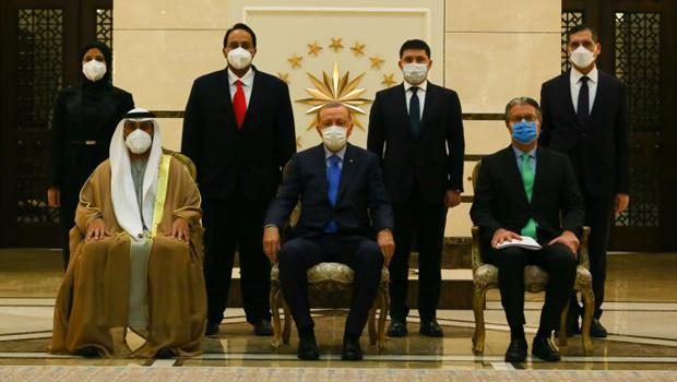 Cumhurbaşkanı Erdoğan, BAE Büyükelçisini kabul etti