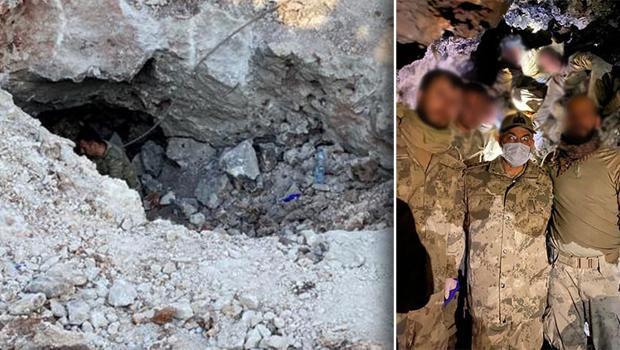 PKK'ya darbe vurulmuştu! O mağara imha edildi