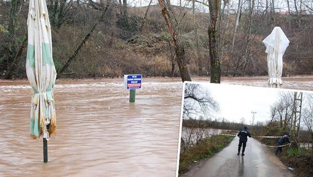 Bartın Irmağı taşma noktasına geldi! 8 köye ulaşım kapandı