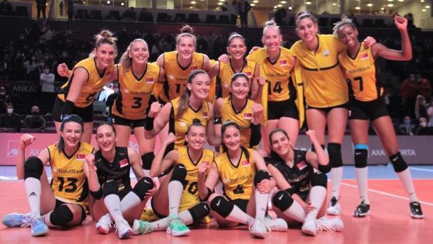 VakıfBank, Altay'a set vermedi