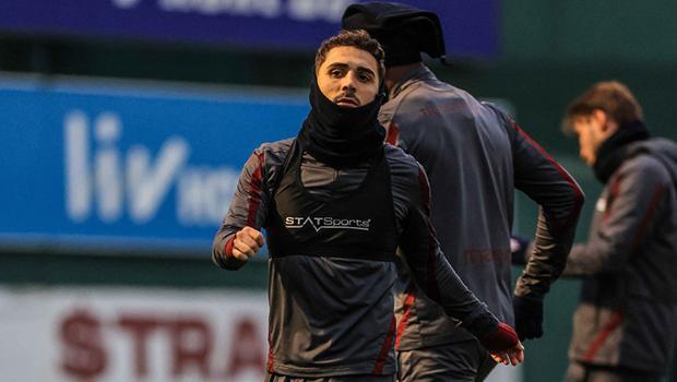 Trabzonspor’da Abdülkadir Ömür takımla çalıştı