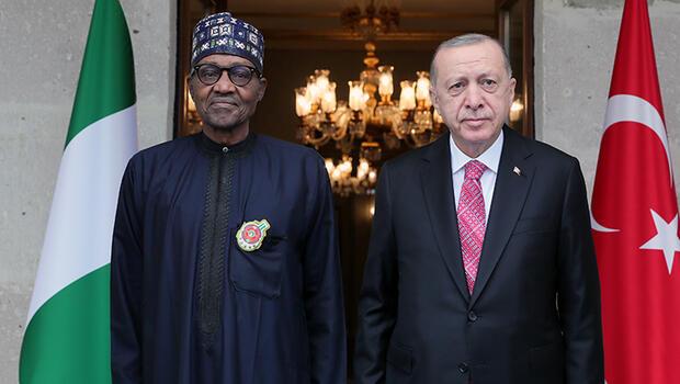 Son dakika: Cumhurbaşkanı Erdoğan Nijerya Cumhurbaşkanı Buhari ile görüştü