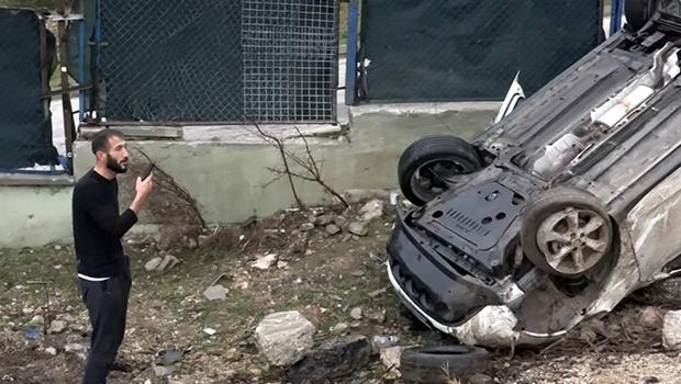 Isparta'da kaza yapan polis, annesini görüntülü arayıp teselli etti