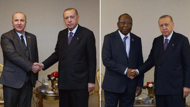 Cumhurbaşkanı Edoğan'dan art arda önemli görüşmeler