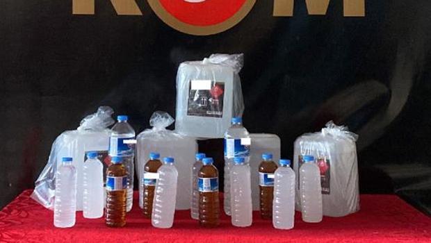 Gaziantep'te sahte içki operasyonu: 2 gözaltı