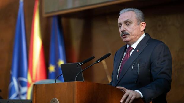 TBMM Başkanı Şentop, Kuzey Makedonya Meclisi’ne hitap etti