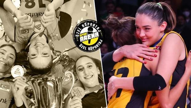 Zehra Güneş: Çektiğim acıları unuttum! Cansu Özbay: Rüya takımı isterdim... Vakıfbank'ın yıldızları Spor Arena'da