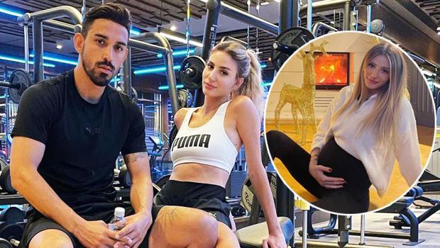 Fenerbahçe'nin yıldızı İrfan Can Kahveci baba oluyor! Müjdeli haberi Gözde Kahveci duyurdu