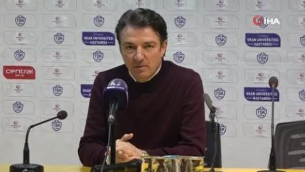 Maçtan sonra istifa ettiğini açıkladı