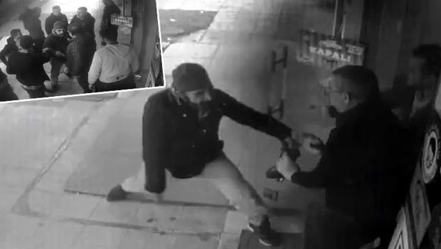 Korku dolu anlar... 'İstediğin ilaç yok' diyen eczacıya bıçak çekti