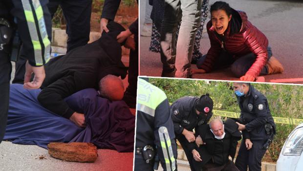 Antalya'da korkunç kaza! Eşi ve çocuklarının feryadı yürek dağladı