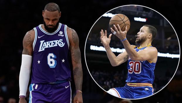 Geceye Curry damgası! Lakers'ta 22 yıllık dönem yenilgiyle bitti