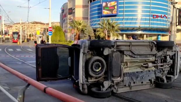 Son dakika: Bağcılar - Güngören tramvay hattında kaza