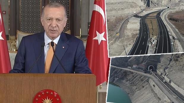 Son dakika... Cumhurbaşkanı Erdoğan: Pirinkayalar Tüneli uluslararası bağlantıların parçası olacak