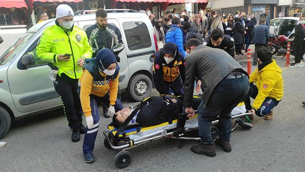 Zonguldak'ta kazada yaralandı... 4 bin lira ceza kesildi