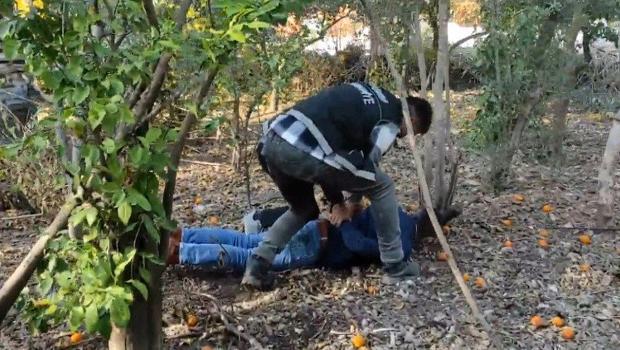 Nefes kesen operasyon! Anbean kameralara yansıdı