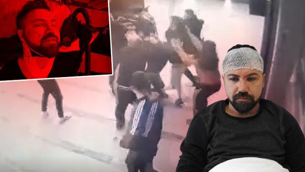 Kafede dehşet! 15 kişi tek kişiye saldırdı, araya girenlere bıçak çektiler