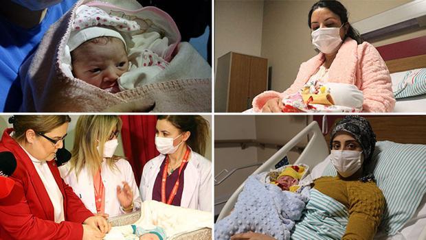 Yeni yılın ilk bebekleri dünyaya geldi! İşte 2022'nin ilk 'can'ları