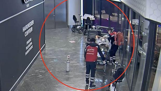 İstanbul Havalimanı'nda bayılınca yakalandı