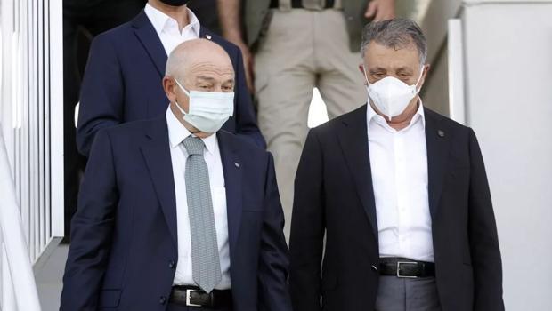 Beşiktaş'tan artan Covid-19 vakaları sonrası TFF'den flaş talep! Ahmet Nur Çebi görüştü...